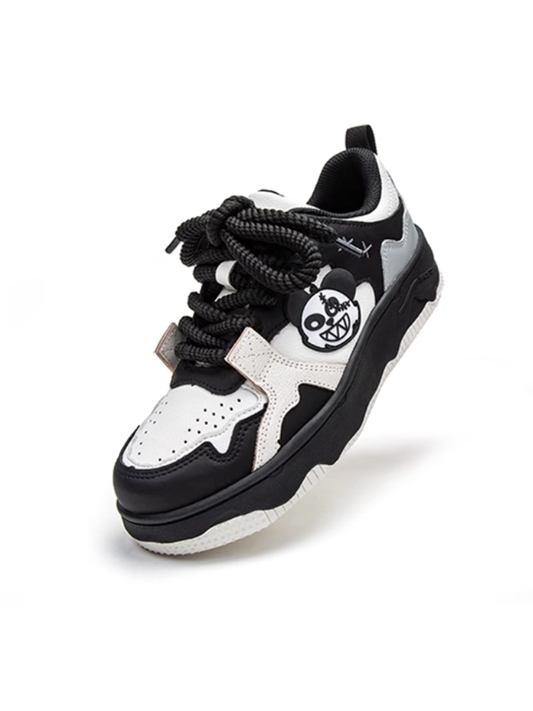 Panda Shoes Low Cut Sneakers