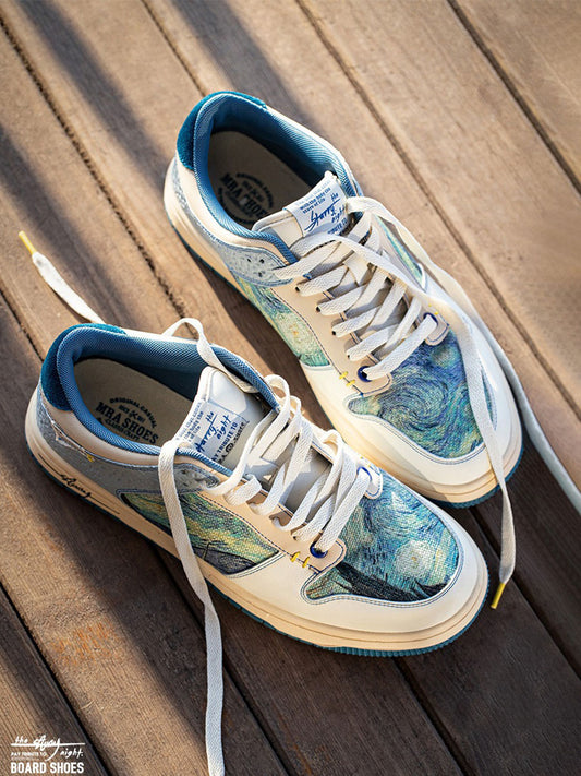 Starry Night Low Cut Canvas Sneakers